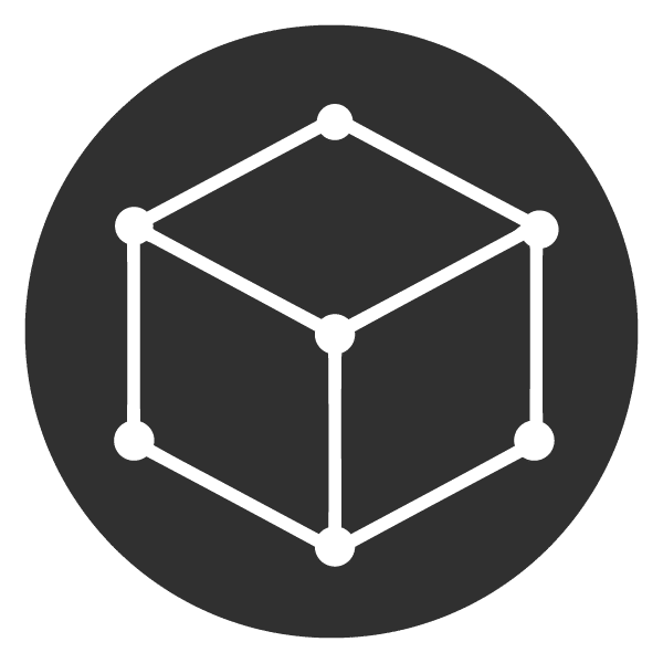 3D Data Icon