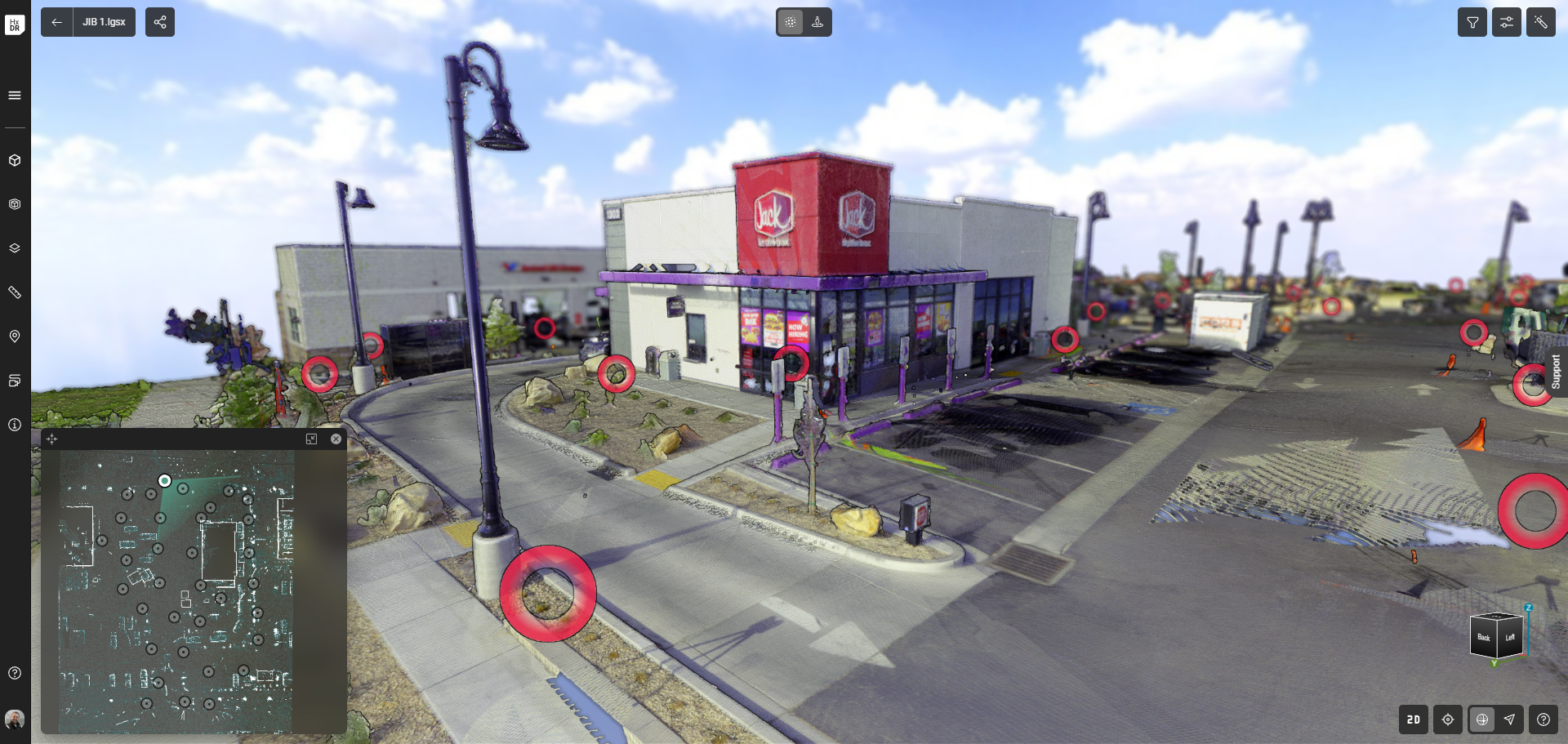 Data in Reality Cloud Studio