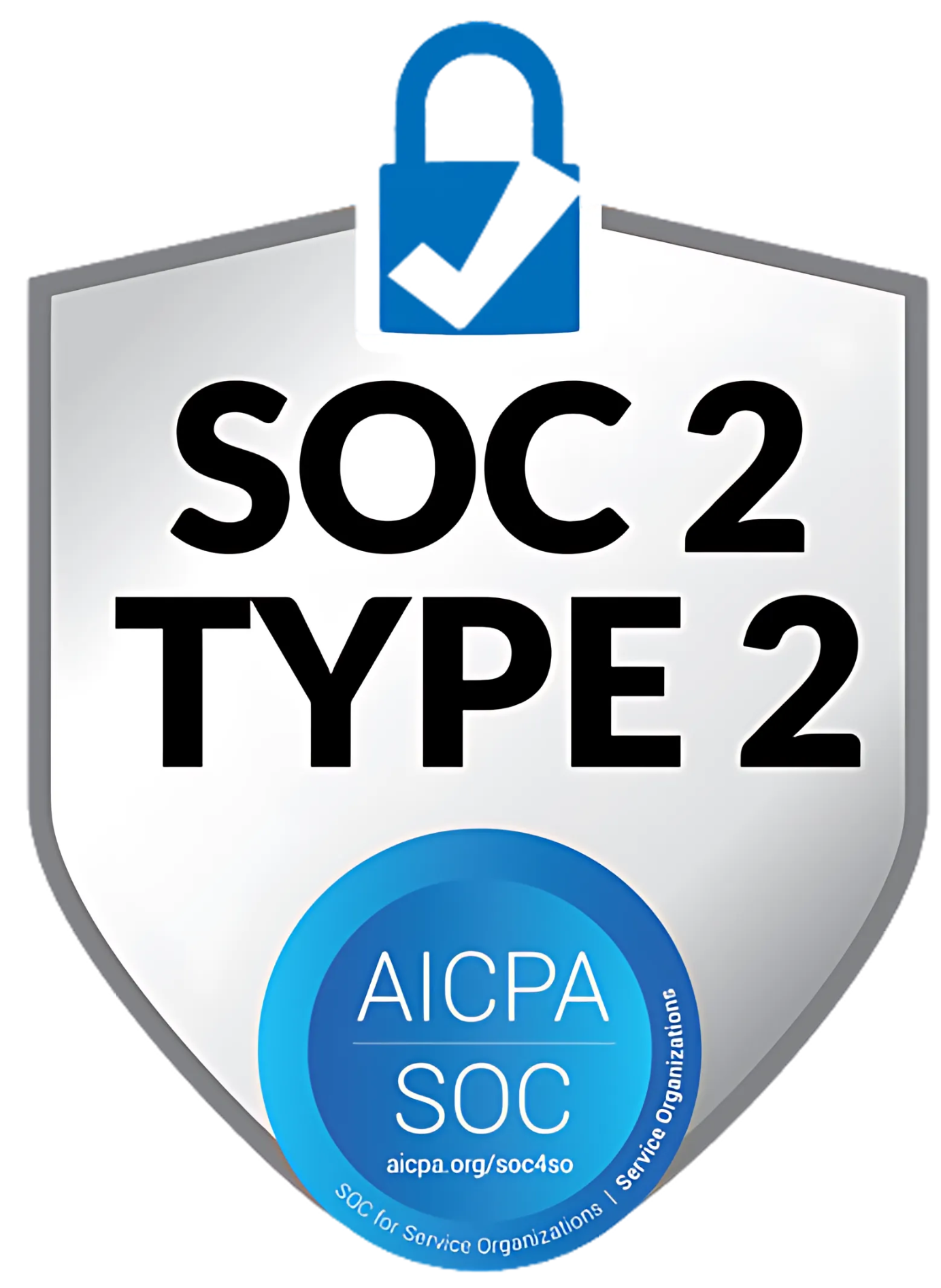 SOC 2 Type 2 compliance badge