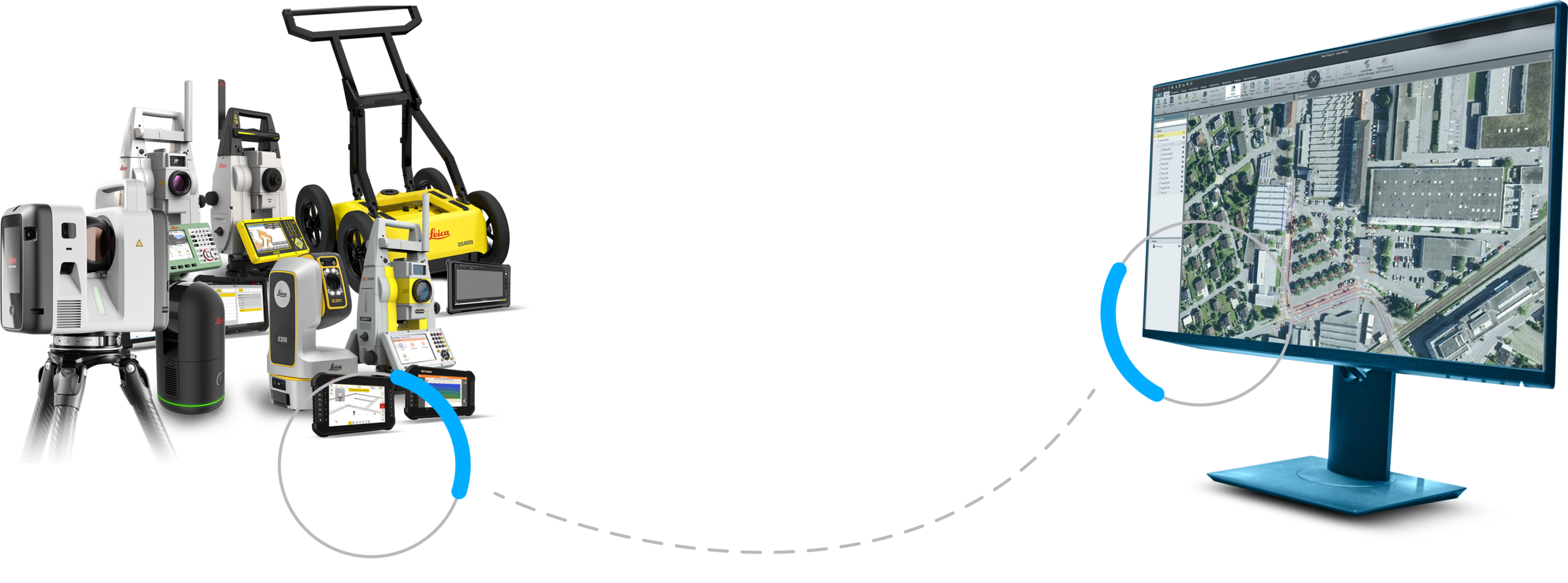 Hexagon GeoCloud workflow visual